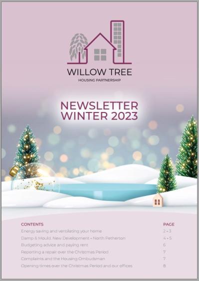 Newsletter Winter 2023 Front Page