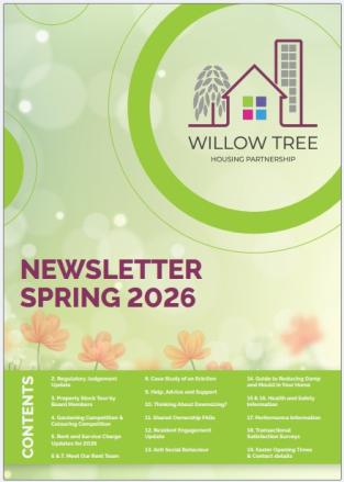 Newsletter Spring 2026 front page