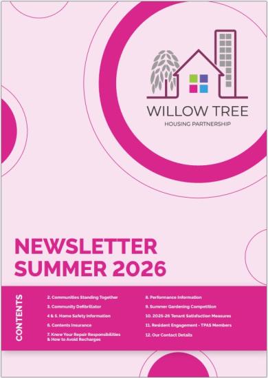 Newsletter Summer 2026 Front Page