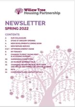 Newsletter Spring 2022 Front Page